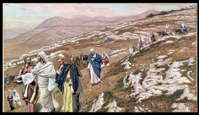 Huonekalut ja erilaiset esineet 1100- ja 1300-luvuilta tekijältä James Jacques Joseph Tissot