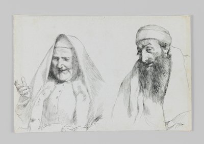 Juutalainen ja juutalainen, esimerkki Herramme Jeesuksen Kristuksen elämästä tekijältä James Jacques Joseph Tissot