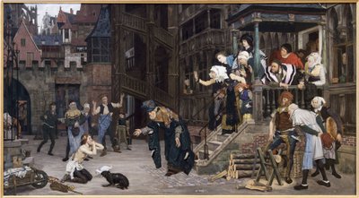 Tuhlaajapojan paluu, 1862 (öljy kankaalle) tekijältä James Jacques Joseph Tissot