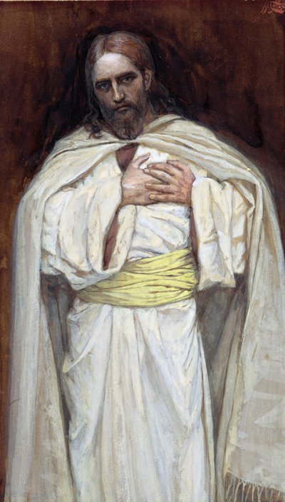 Herramme Jeesus Kristus, kuvitus teoksesta The Life of Christ, n. 1886-1894 (wc ja guassi pahville) tekijältä James Jacques Joseph Tissot