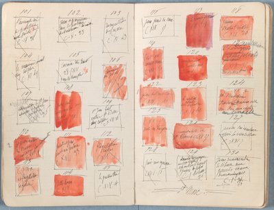 Sivuja Sketches for The Life of Our Lord Jesus Christ -albumista 1880-luvun lopulla (grafiitti ja pesu paperille) tekijältä James Jacques Joseph Tissot