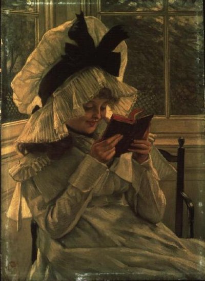 Kirjan lukeminen tekijältä James Jacques Joseph Tissot