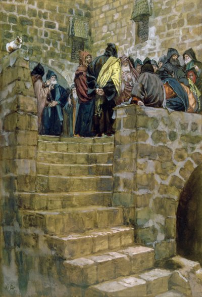Huonekalut ja erilaiset esineet 1100- ja 1300-luvuilta tekijältä James Jacques Joseph Tissot