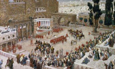 Huonekalut ja erilaiset esineet 1100- ja 1300-luvuilta tekijältä James Jacques Joseph Tissot
