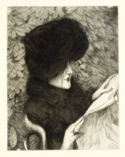 Sanomalehti, 1883 tekijältä James Jacques Joseph Tissot