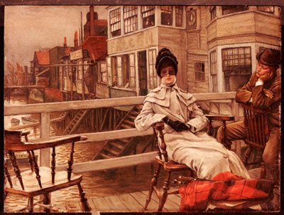 Odotan venettä Greenwichissä tekijältä James Jacques Joseph Tissot