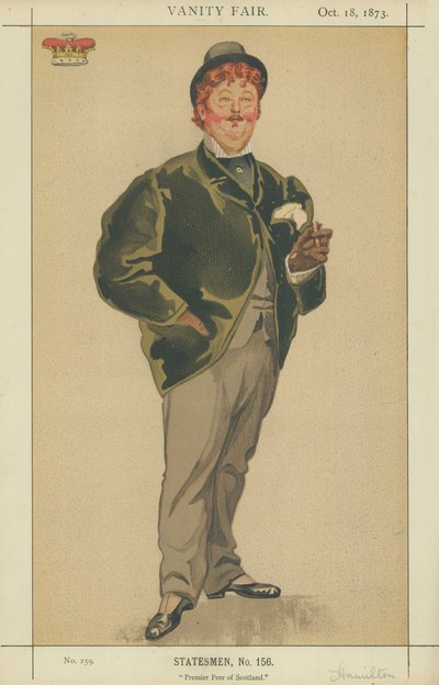 William Alexander Louis Stephen Hamilton-Douglas, Hamiltonin herttua tekijältä James Jacques Joseph Tissot