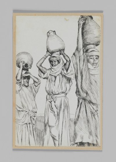 Galilean naiset, esimerkki teoksesta Herramme Jeesuksen Kristuksen elämä tekijältä James Jacques Joseph Tissot