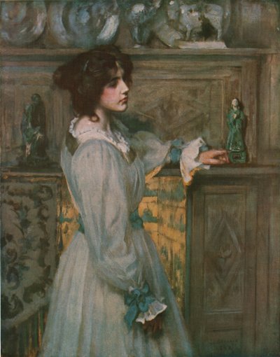 Haaveilu, 1898, c1930. tekijältä James Jebusa Shannon