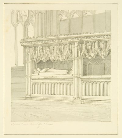 Sir Thomas Meden muistomerkki St Mary Redcliffessä tekijältä James Johnson