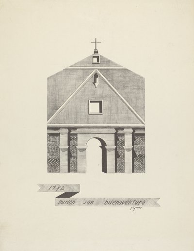 San Buenaventuran lähetystyö tekijältä James Jones