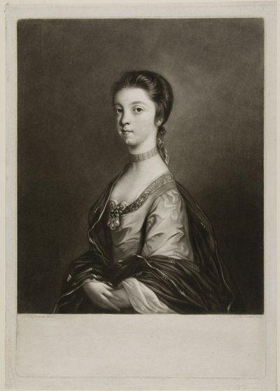 Lady Elizabeth Montagu tekijältä James MacArdell