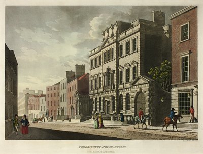 Powerscourt House, Dublin tekijältä James Malton