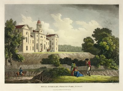 Royal Infirmary Phoenix Park, Dublin tekijältä James Malton