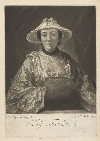 Lady Anne Fenoulhet (os. Day) tekijältä James McArdell