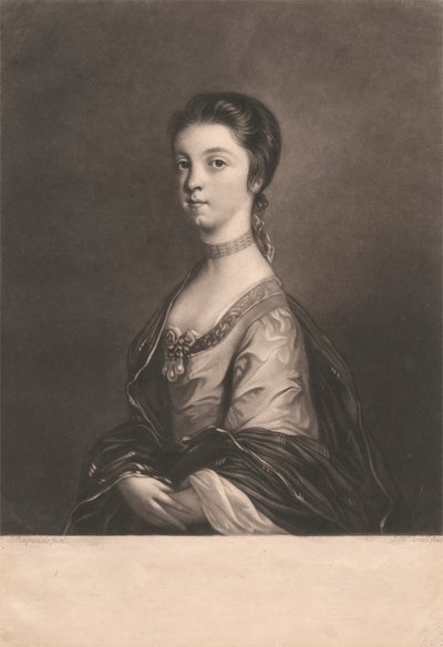 Lady Elizabeth Montagu tekijältä James McArdell