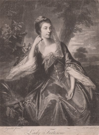 Lady Fortescue tekijältä James McArdell