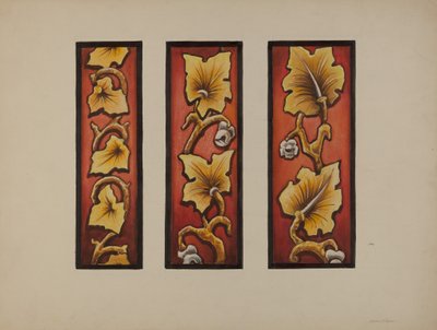 Maalattu lasi, c. 1937. tekijältä James McLellan