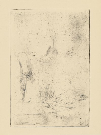 [76] Whistlerin peruutetuista levyistä tehdyt vaikutelmat - [Istuva kuva]. tekijältä James Abbott McNeill Whistler