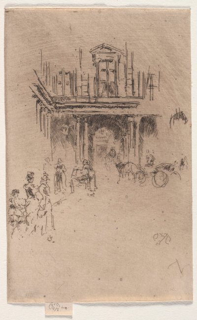 Palais Royalin nurkka tekijältä James McNeill Whistler