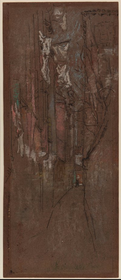 Un carrer a Venècia finès tekijältä James Abbott McNeill Whistler