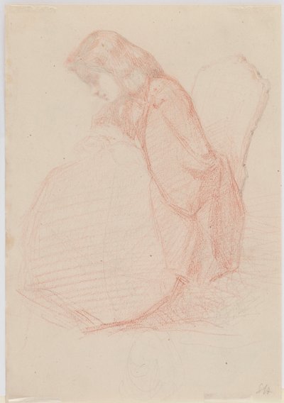 Kaksipuolinen piirustus Fumette ja Dancing Clowns tekijältä James Abbott McNeill Whistler