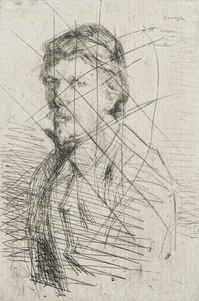 Albumi, jossa on 57 mitätöityä laattaa tekijältä James McNeill Whistler