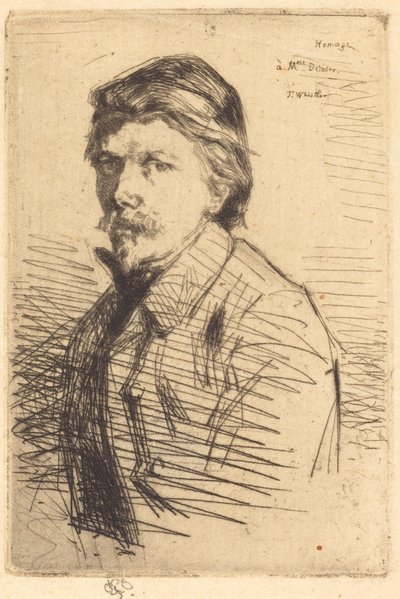 Auguste Delâtre tekijältä James McNeill Whistler