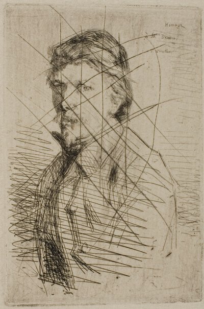Auguste Delâtre, tulostin tekijältä James McNeill Whistler