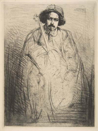 Becquet (J. Becquet, kuvanveistäjä) tekijältä James McNeill Whistler