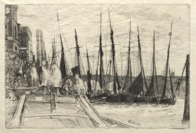 Billingsgate tekijältä James McNeill Whistler