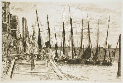 Billingsgate tekijältä James McNeill Whistler