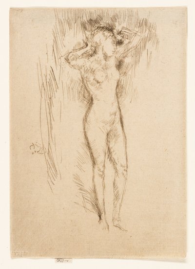 Hiusten sitominen tekijältä James Abbott McNeill Whistler