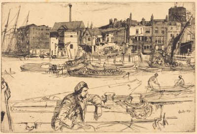 Black Lion Wharf tekijältä James McNeill Whistler