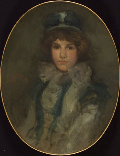 Sininen ja koralli:  Pikku sininen hattu tekijältä James McNeill Whistler