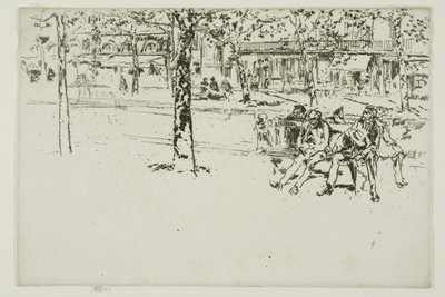 Boulevard Poissonniere, Pariisi tekijältä James McNeill Whistler