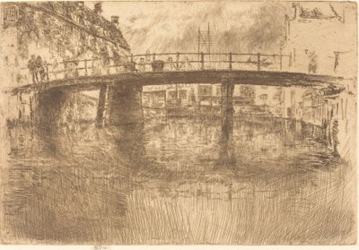 Bridge, Amsterdam tekijältä James Abbott McNeill Whistler