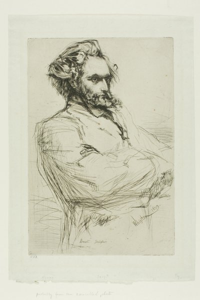 C.L. Drouet, kuvanveistäjä tekijältä James Abbott McNeill Whistler