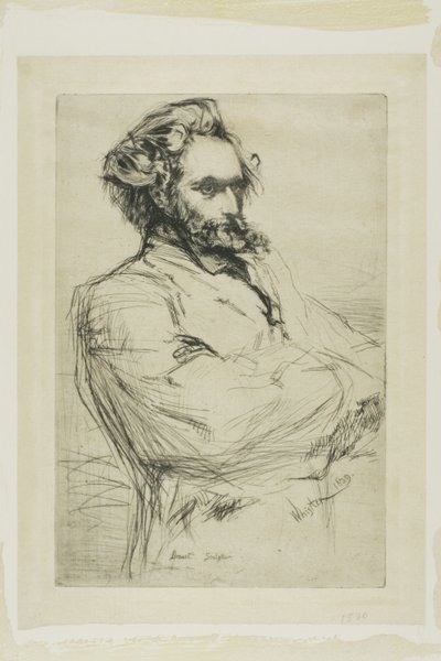 C. L. Drouet, kuvanveistäjä tekijältä James McNeill Whistler