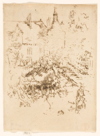Chateau Touraine tekijältä James McNeill Whistler