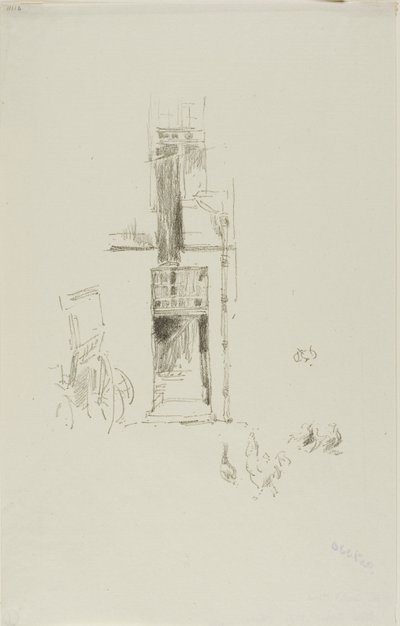 Kukot ja kanat, Hôtel Colbert tekijältä James McNeill Whistler