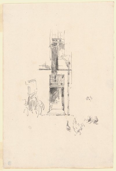 Kukot ja kanat, Hôtel Colbert tekijältä James McNeill Whistler