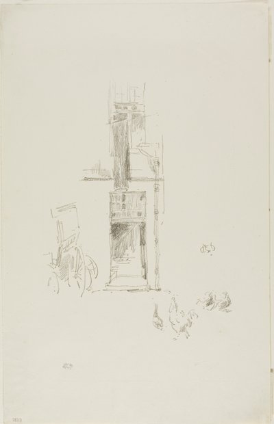 Kukot ja kanat, Hôtel Colbert tekijältä James McNeill Whistler