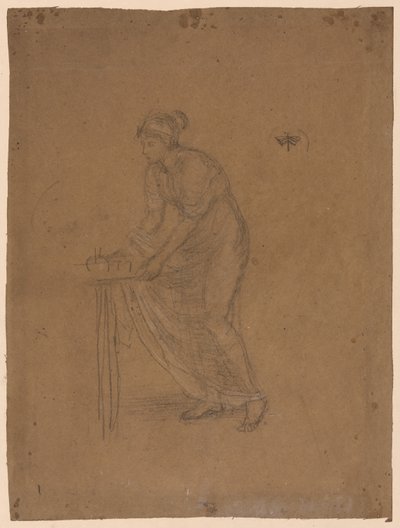 Drapattu malli tekijältä James McNeill Whistler
