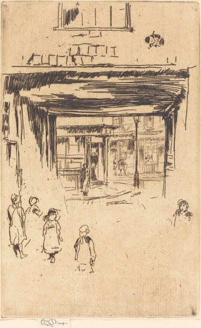 Drury Lane tekijältä James Abbott McNeill Whistler