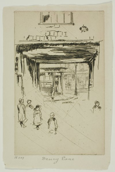 Drury Lane tekijältä James McNeill Whistler