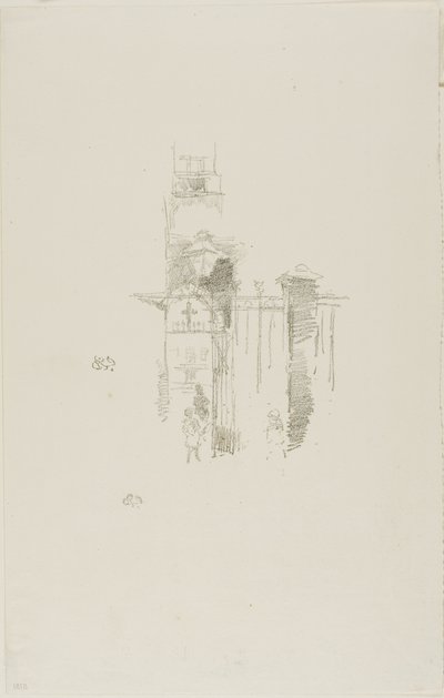 Sisäänkäynti portti tekijältä James Abbott McNeill Whistler