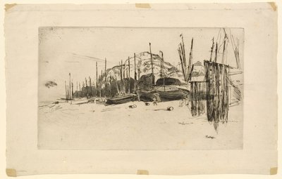 Barques de pesca, Hastingsfinnish tekijältä James Abbott McNeill Whistler