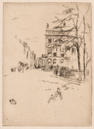 Fitzroyn aukio tekijältä James Abbott McNeill Whistler