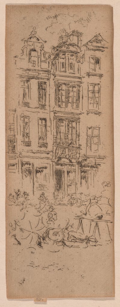 Kukkatori, Bryssel tekijältä James Abbott McNeill Whistler